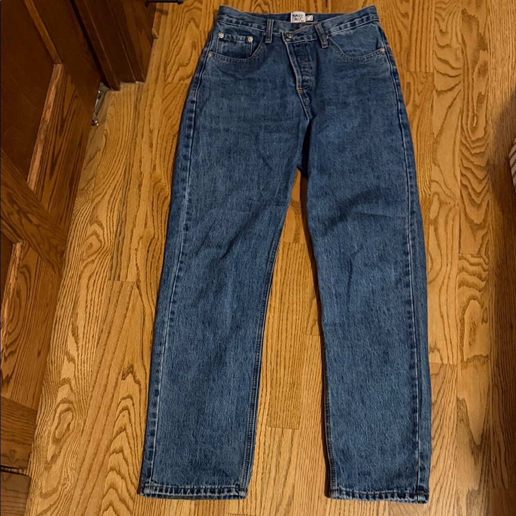 Princess Polly Waist Crossover Jeans